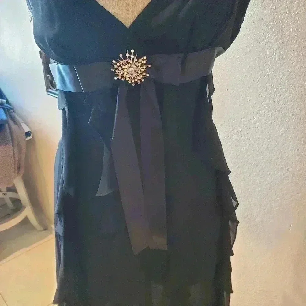 Betsy & Adam's black cocktail dress THE DRESS ! - Picture 3 of 8